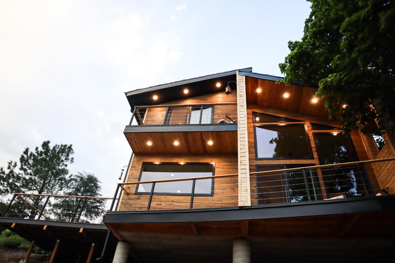 Villa Luxury Alpine Treehouse Holladay Exterior foto