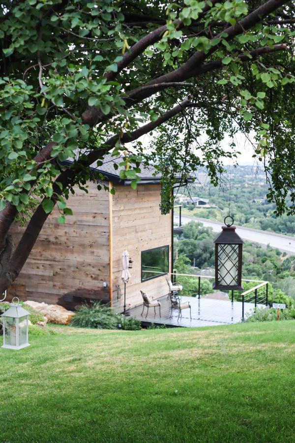 Villa Luxury Alpine Treehouse Holladay Exterior foto
